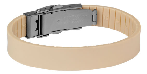 Beige elite slim con broche